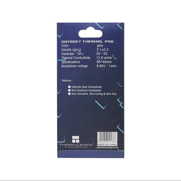 Thermalright Thermal Pad 12.8 W/mK, 85x45x3mm - Picture 2 of 2